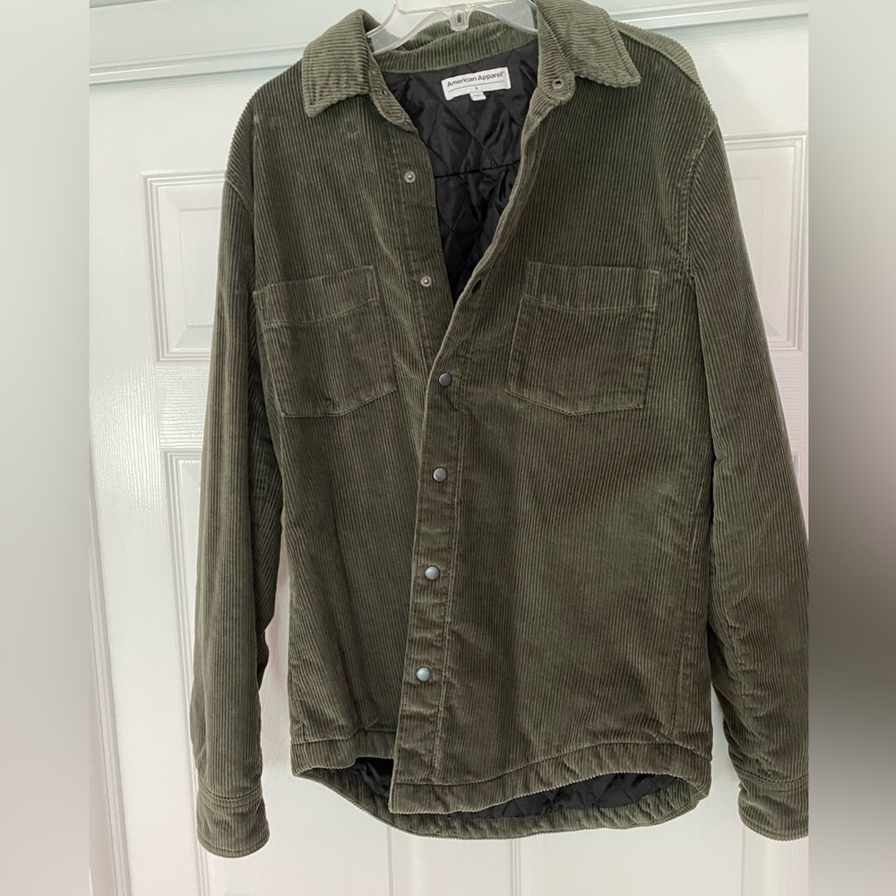 American Apparel Oversized Corduroy Jacket